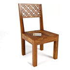 heesham Wood Dining Table with 3 Chairs 1 Bench | 4 Seater Dining Set | Wooden Dining Table with Chair || Dining Room Furniture