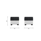 8 Seater Sofa Set, L Shape Sofa(Right Facing) 2 Ottoman, 6 Small Pillow with Coffee Table for Living Room Furniture | Sofa for Home & Office Furniture