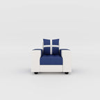 1 Seater Fabric Sofa Set for Living Room Furniture | Fabric 1 Seater Sofa Set | Sofa for Home & Office
