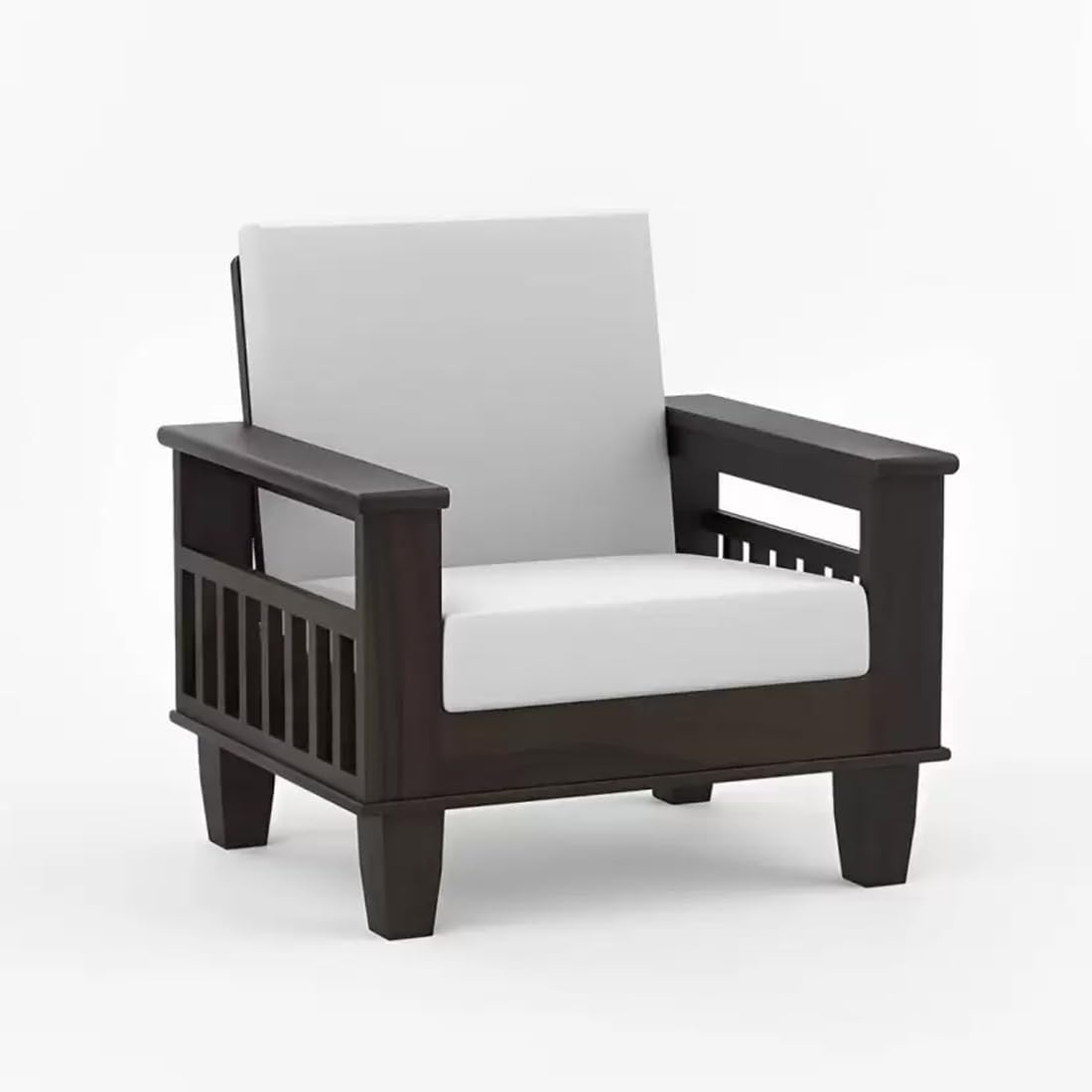 Solid Sheesham Wood Sofa Set | 5 Seater Wooden Sofa Set | 3+1+1 Sofa | Sofa Set