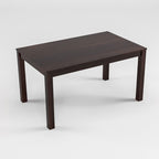 Sheesham Wood Dining Table (57x35 Inch) | Multi-Purpose uses Home and Office Desk | Dining Room Furniture | Wooden 6 Seater Dining Table