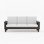 Solid Sheesham Wood Sofa Set | 5 Seater Wooden Sofa Set | 3+1+1 Sofa | Sofa Set