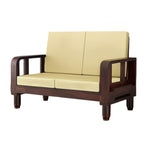 Solid Wood 2 Seater Wooden Sofa Set for Living Room Furniture | Sofa for Home & Office | 2 Seater Sofa