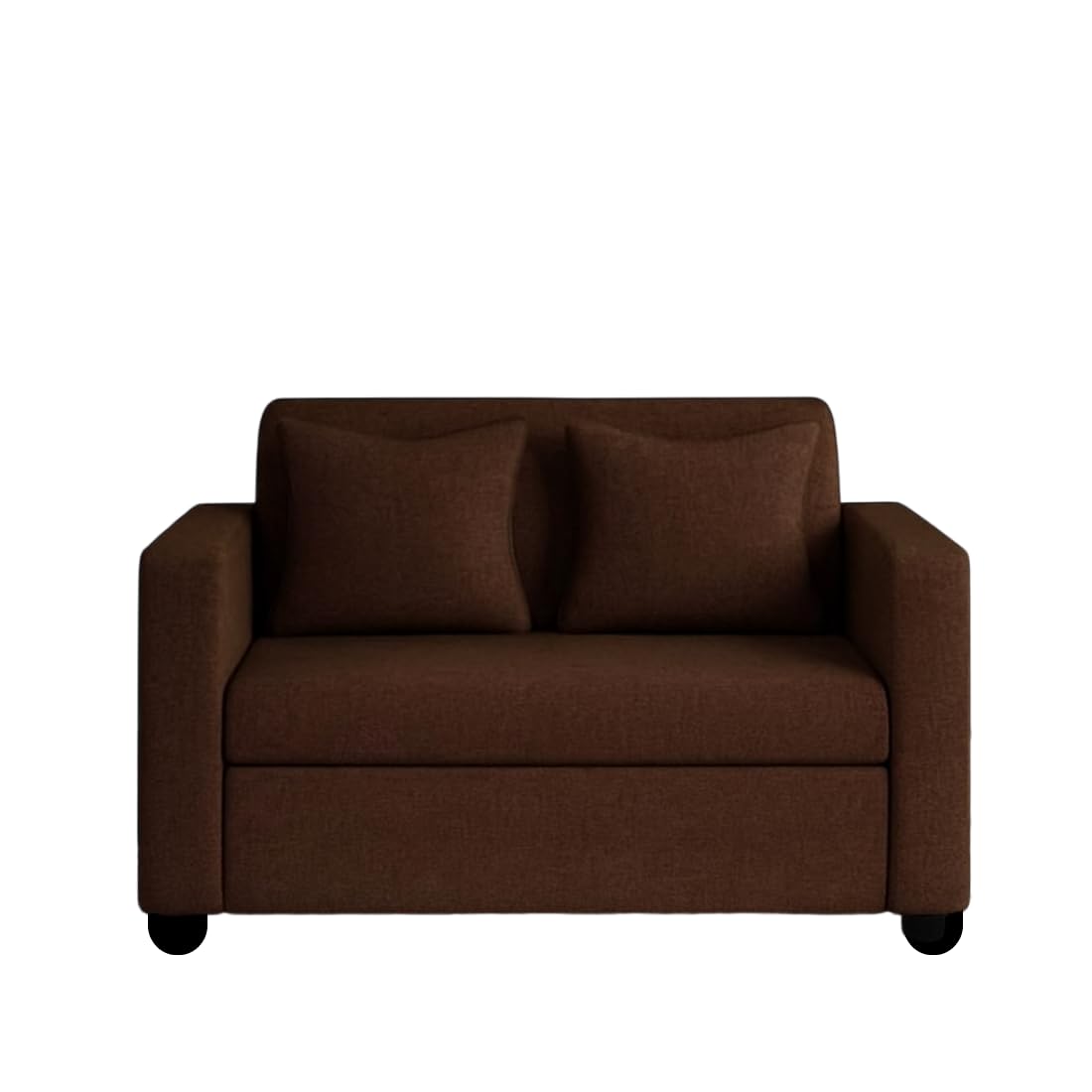 2 Seater Sofa | Fabric 2 Seater Sofa Set | Sofa for Living Room & Home | Furniture for Office & Hotels