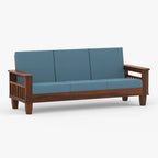 Solid Sheesham Wood Sofa Set | 5 Seater Wooden Sofa Set | 3+1+1 Sofa | Sofa Set