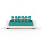 3 Seater Fabric Sofa Set for Living Room Furniture | Wooden 3 Seater Sofa Set | Sofa for Home & Office