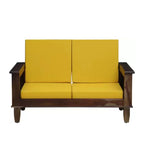 Solid Wood 2 Seater Wooden Sofa Set for Living Room Furniture | Sofa for Home & Office | 2 Seater Sofa