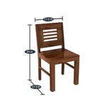 Premium Sheesham Wood Dining Table(45x30) with 4 Chairs | 4 Seater Dining Set | Wooden Dining Table with Chair | Dining Room Furniture
