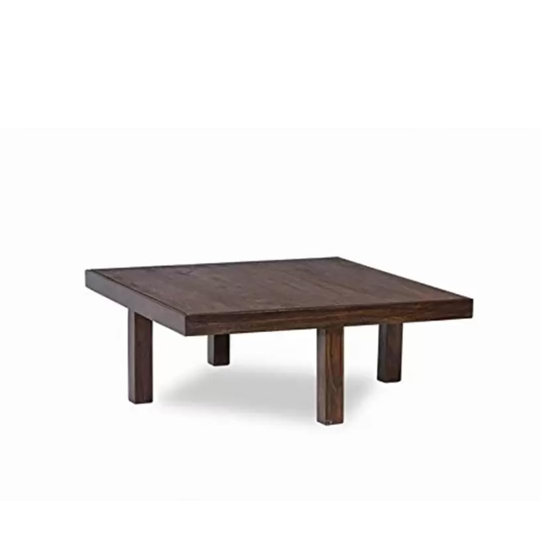 Premium Sheesham Wood Coffee Table for Living Room | Wooden Coffee Table with 4 Stool |Best Furniture for Home