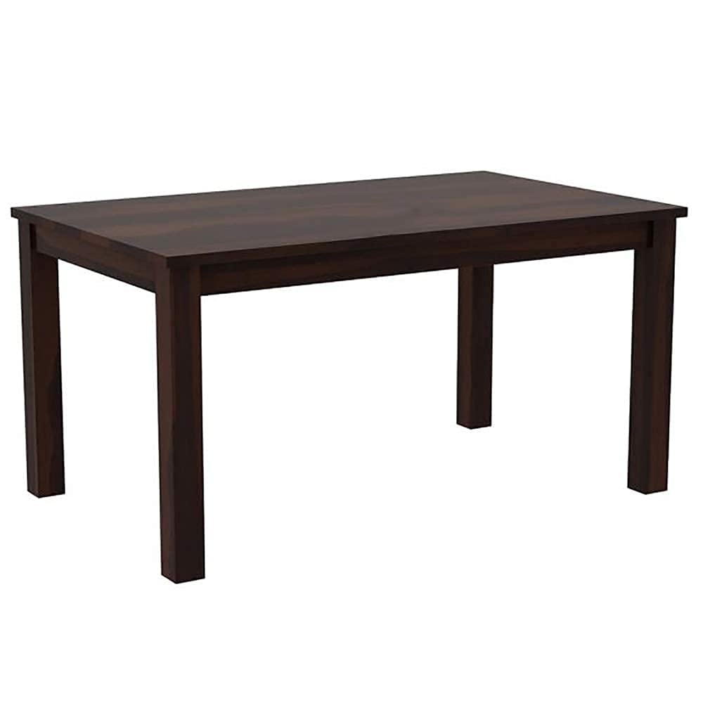 Sheesham Wood Dining Table(57x35) with 6 Chairs | 6 Seater Dining Set | Wooden Dining Table with Chair - Dining Room Furniture