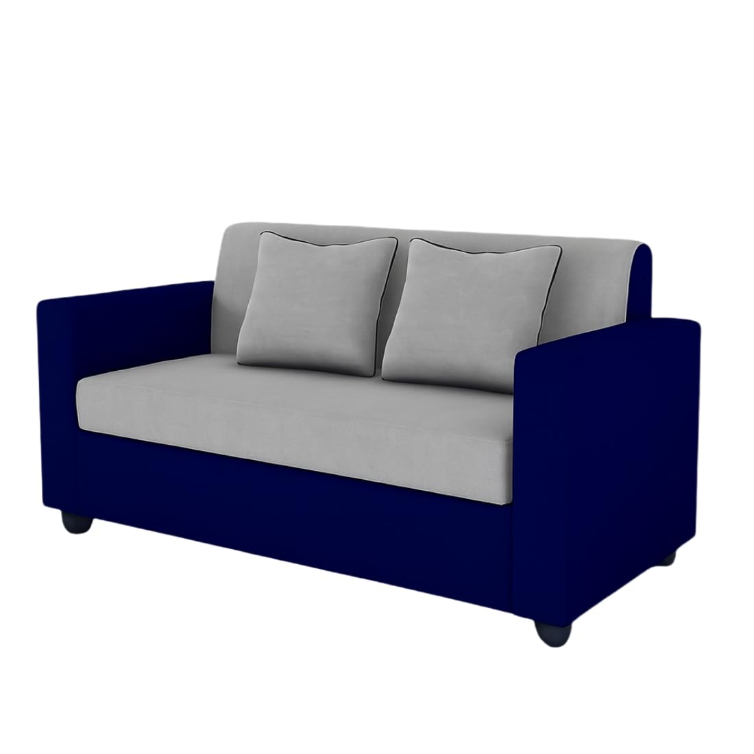 2 Seater Sofa | Fabric 2 Seater Sofa Set | Sofa for Living Room & Home | Furniture for Office & Hotels