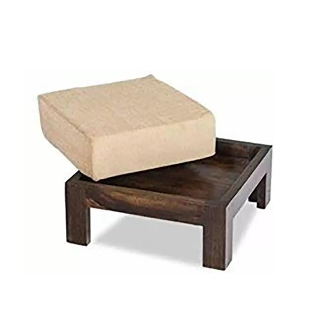 Premium Sheesham Wood Coffee Table for Living Room | Wooden Coffee Table with 4 Stool |Best Furniture for Home