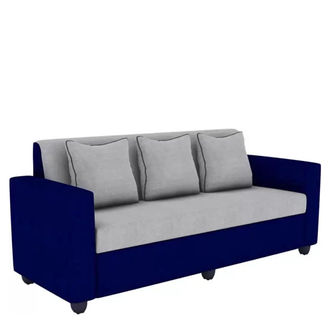 3 Seater Fabric Sofa Set for Living Room Furniture | 3 Seater Sofa Set | Sofa for Home & Office