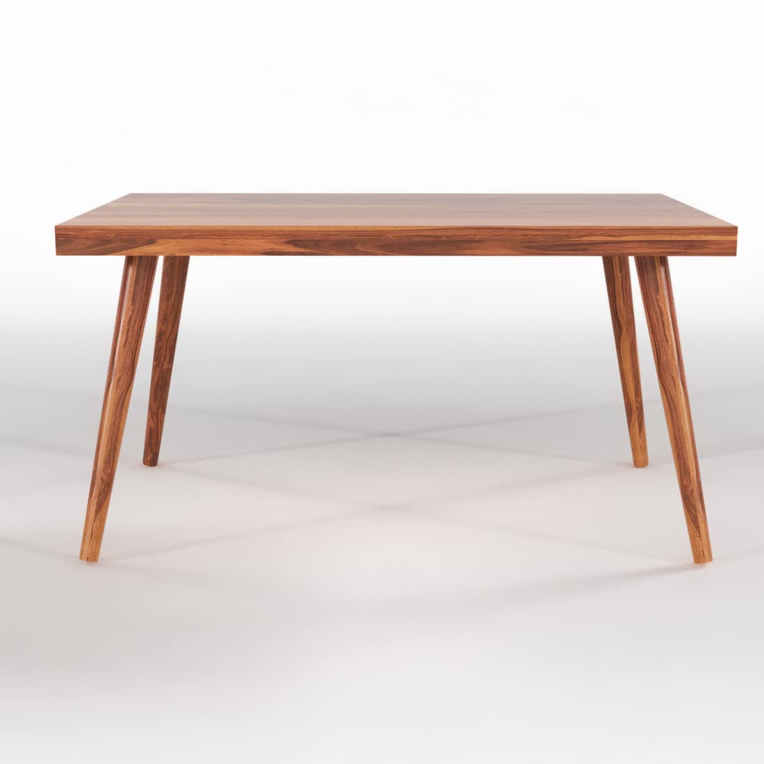 Sheesham Wood Dining Table(57x35) with 4 Chairs | 4 Seater Dining Set | Wooden Dining Table with Chair - Dining Room Furniture