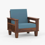 Solid Sheesham Wood Sofa Set | 5 Seater Wooden Sofa Set | 3+1+1 Sofa | Sofa Set