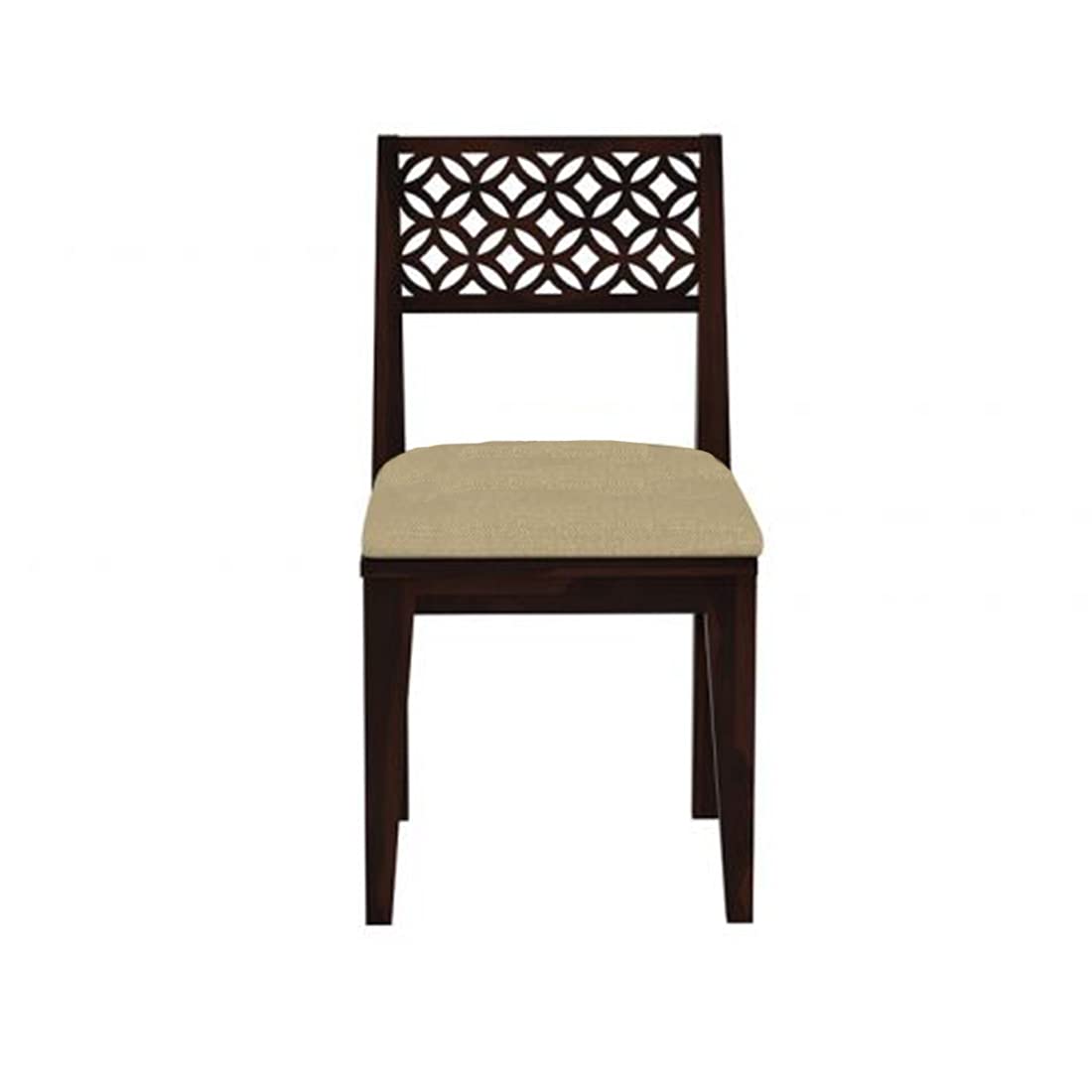 Sheesham Wood Dining Table(34x34) with 2 Chairs 1 Bench | 4 Seater Dining Set | Wooden Dining Table with Chair - Dining Room Furniture