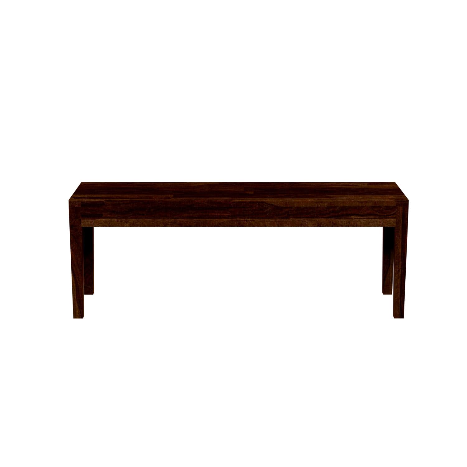 Sheesham Wood Dining Table(57x35) with 4 Chairs & 1 Bench |6 Seater Dining Set | Wooden Dining Table with Chair - Dining Room Furniture