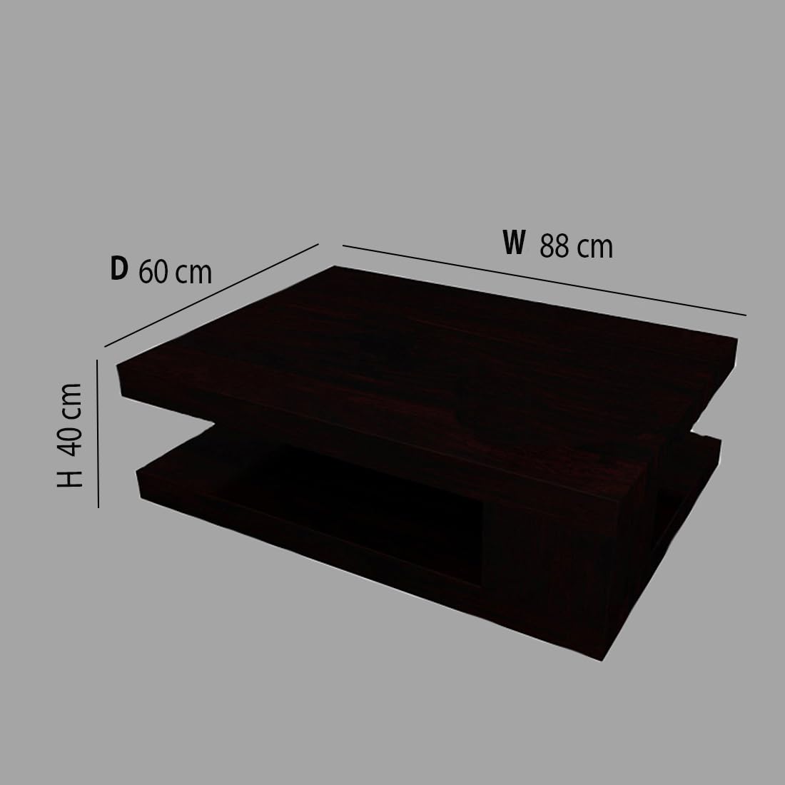 Premium Sheesham Wood Coffee Table for Living Room |Solid Wood Coffee Table, Center Table, Tea Table | Wooden Coffee Table | Best Furniture for Home
