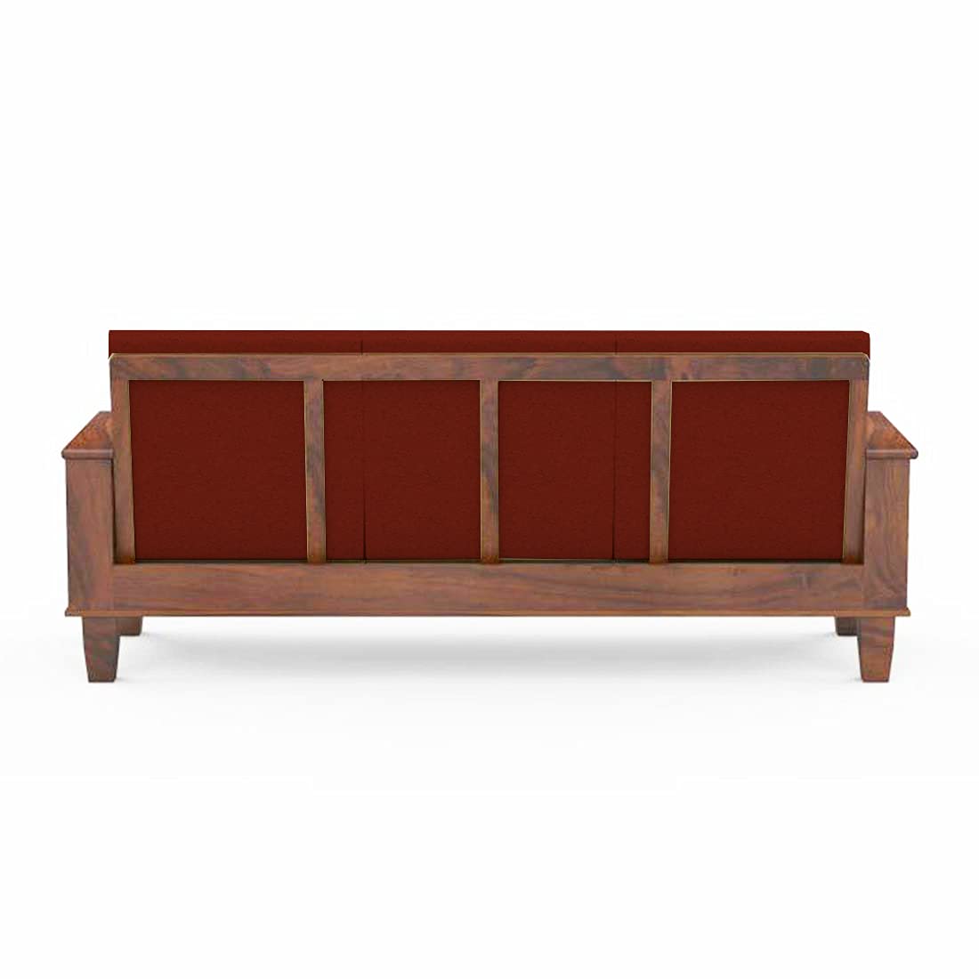 Solid Sheesham Wood Sofa Set | 5- to 6-Person Sofa Wooden Sofa Set | 3+1+1 Sofa | Sofa Set