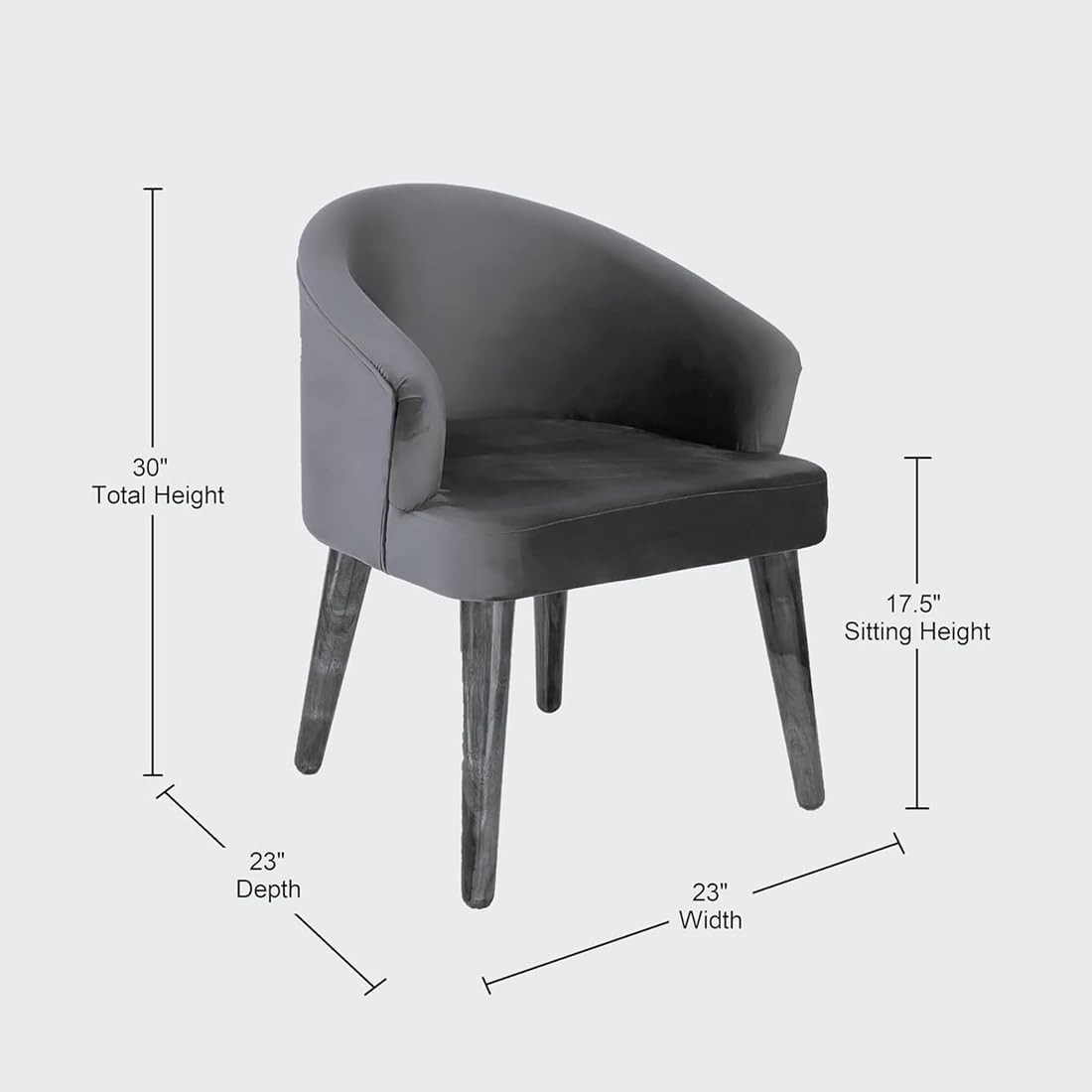Modern Home Furniture | Solid Wood Dining Chair Set of 2 | Multipurpose Chair for Home & Office