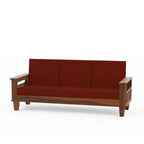 Solid Sheesham Wood Sofa Set | 5 Seater Wooden Sofa Set | 3+1+1 Sofa | Sofa Set