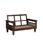 Solid Wood 2 Seater Wooden Sofa Set for Living Room Furniture | Sofa for Home & Office | 2 Seater Sofa