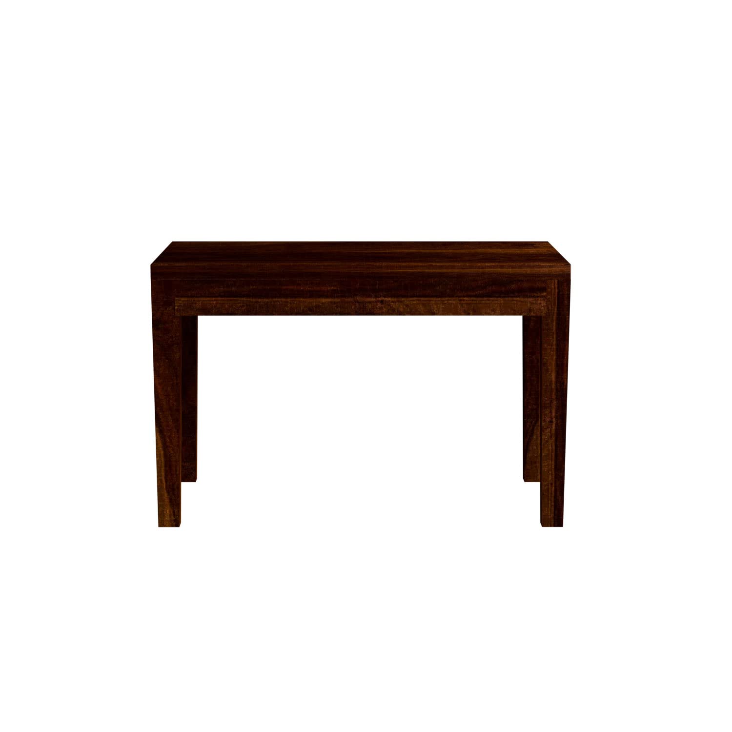Sheesham Wood Dining Table(34x34) with 3 Chairs & 1 Bench | 4 Seater Dining Set | Wooden Dining Table with Chair - Dining Room Furniture