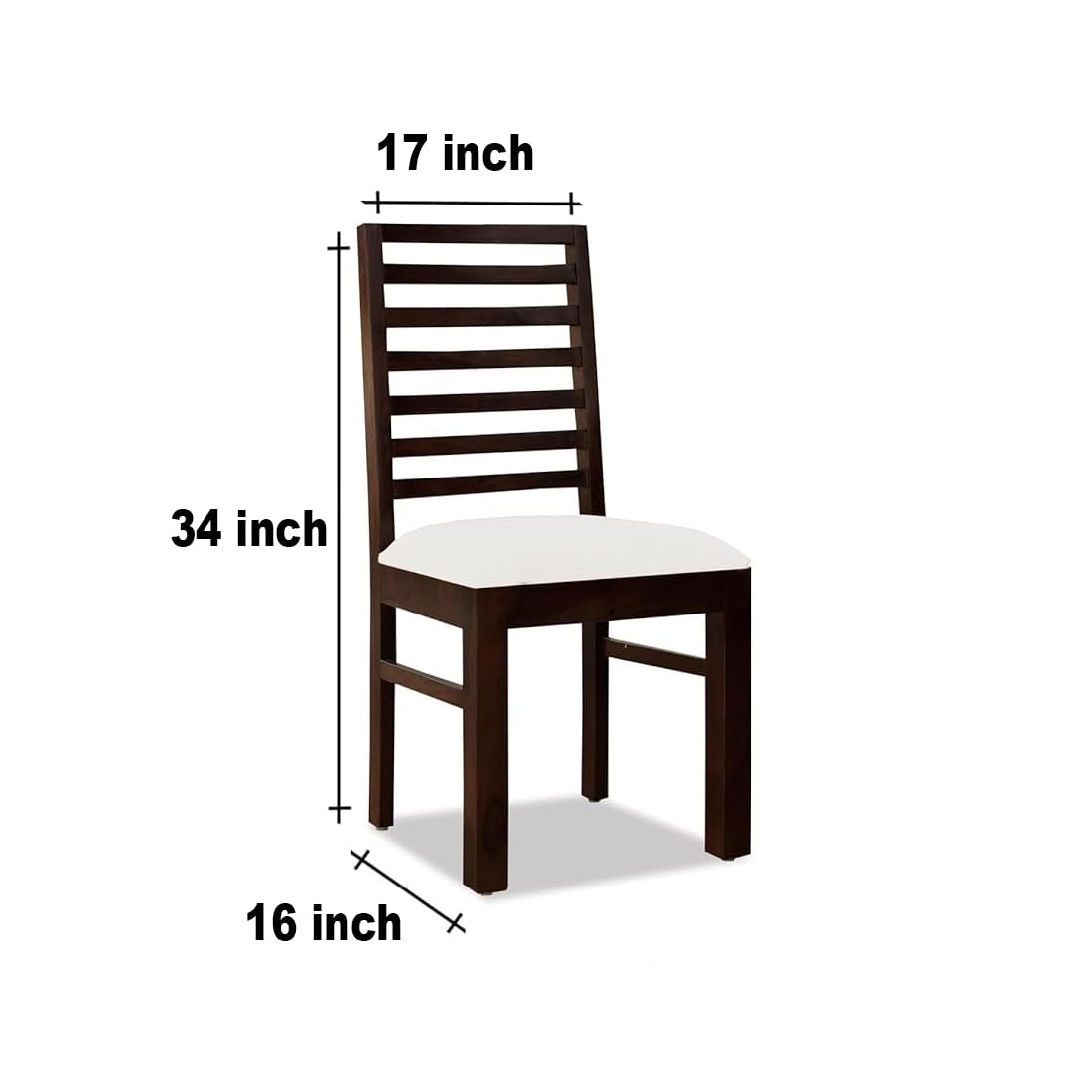 Premium Sheesham Wood Dining Table(45x30) with 4 Chairs | 4 Seater Dining Set | Wooden Dining Table with Chair | Dining Room Furniture