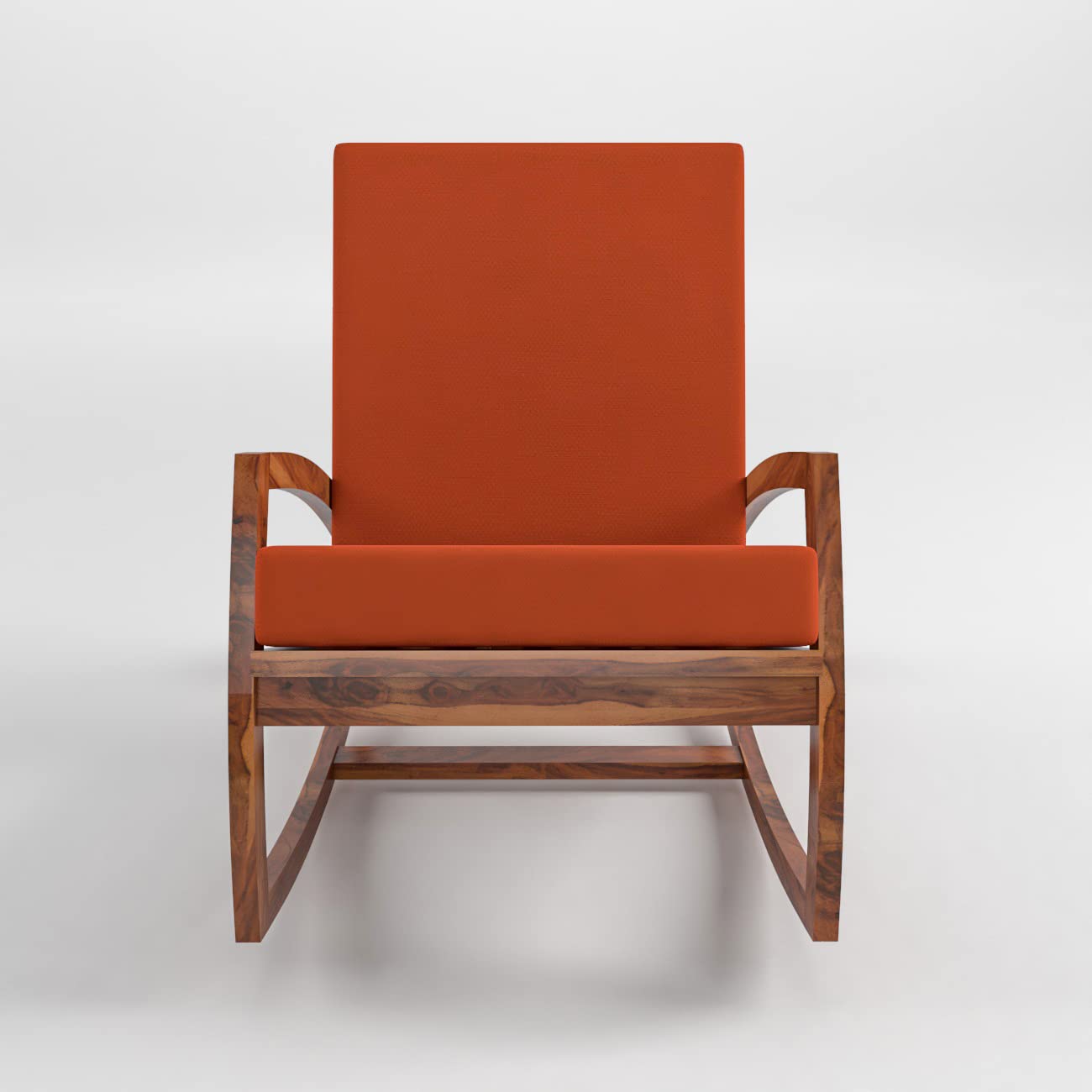 KendalWood Furniture Sheesham Wood Rocking Chair for Adults