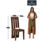 Sheesham Wood Dining Table with 6 Seater with 1 Bench|6 Seater Dining Set- Dining Room Furniture