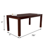 Solid (Sheesham) Wood Dining Table with 8 Chairs | 8 Seater Dining Set