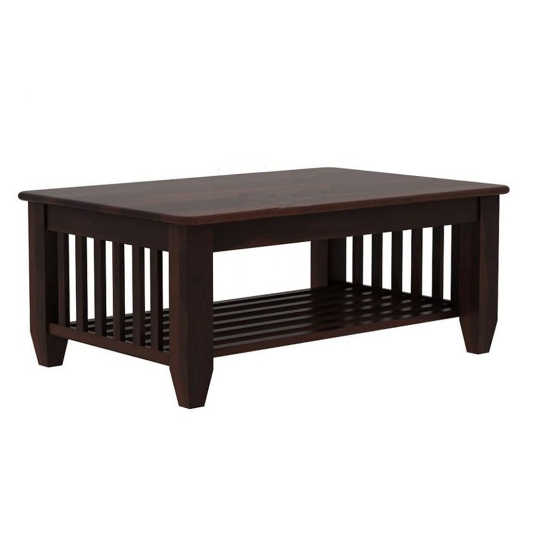 Sheesham Wood Coffee Table for Living Room | Wooden Center Table