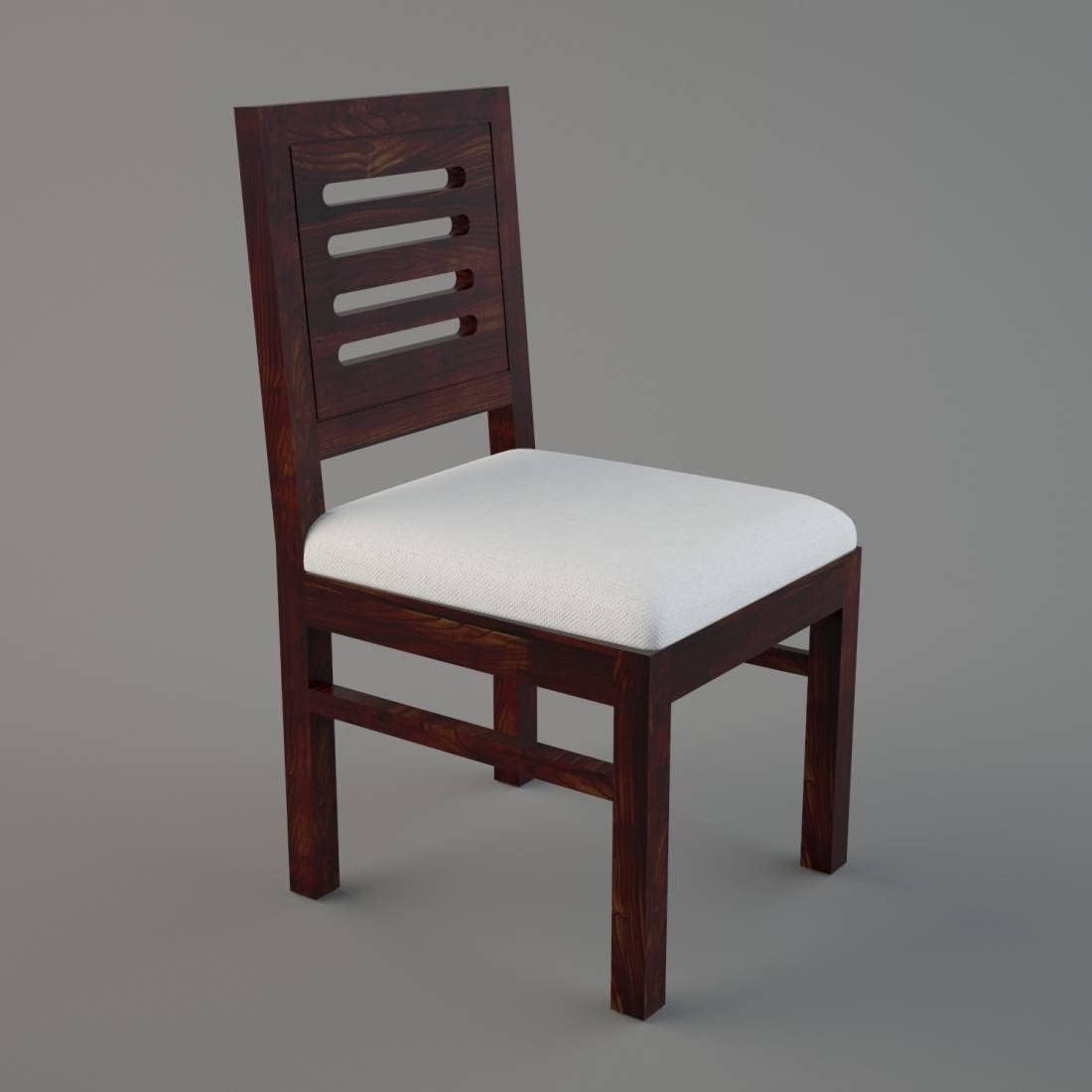 Premium Sheesham Wood Dining Table(45x30) with 4 Chairs | 4 Seater Dining Set | Wooden Dining Table with Chair