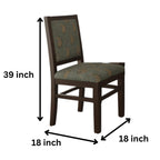 Sheesham Wood Dining Table(34x34) | 4 Seater Dining Set | Wooden Dining Table with 4 Chairs - Dining Room Furniture