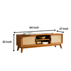 Sheesham Wooden TV Entertainment Unit | TV Unit for Bedroom, Living Room | Cabinet with Storage