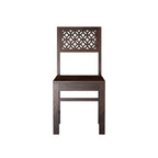 Premium Sheesham Wood Dining Table (34x34) with 2 Chairs | 2 Seater Dining Set | Wooden Dining Table with Chair | Dining Room Furniture