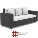 5 Seater Fabric Sofa Set for Living Room Furniture | 3+1+1 Sofa Set for Home & Office
