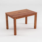 Sheesham Wood Dining Table (45x30 inch) | Multi-Purpose uses Home and Office Desk | Wooden 4 Seater Dining Table