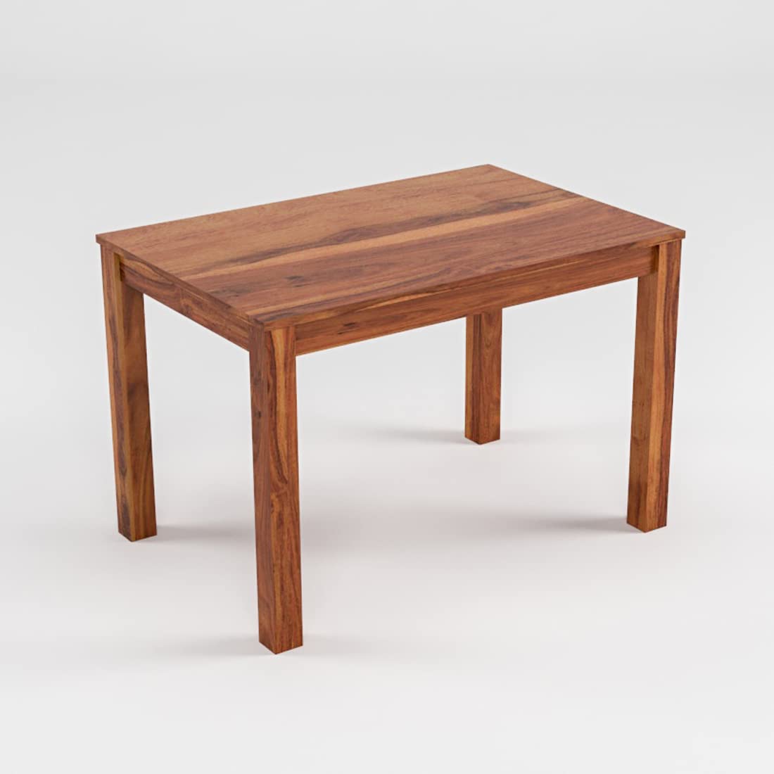 Sheesham Wood Dining Table (45x30 Inch) | Multi-Purpose uses Home and Office Desk | Dining Room Furniture | Wooden 4 Seater Dining Table