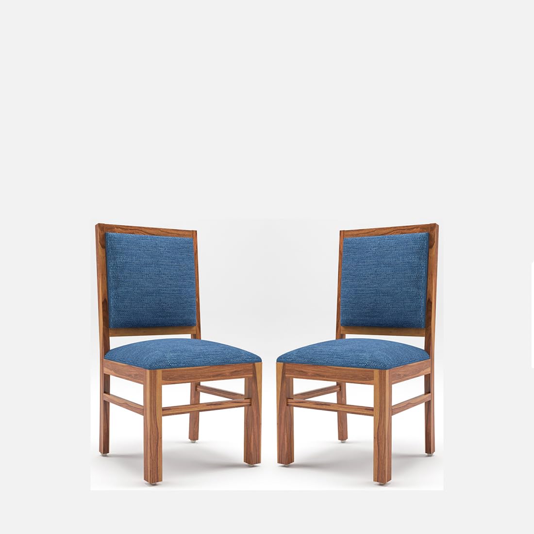 Solid Sheesham Wood Dining & Study Chair | Multipurpose Chair Set of 2