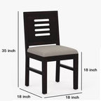 Sheesham Wood Dining Table (78x35) with 8 Chairs | 8 Seater Dining Set | Wooden Dining Table with Chair | Dining Room Furniture