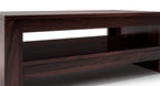KendalWood Furniture Rectangle Sheesham Wooden Coffee Table for Living Room | Wooden Center Table