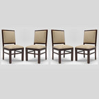 Modern Home Furniture Solid Sheesham Wood Dining Study Multipurpose Chair Set of 4 | Chair for Home & Office