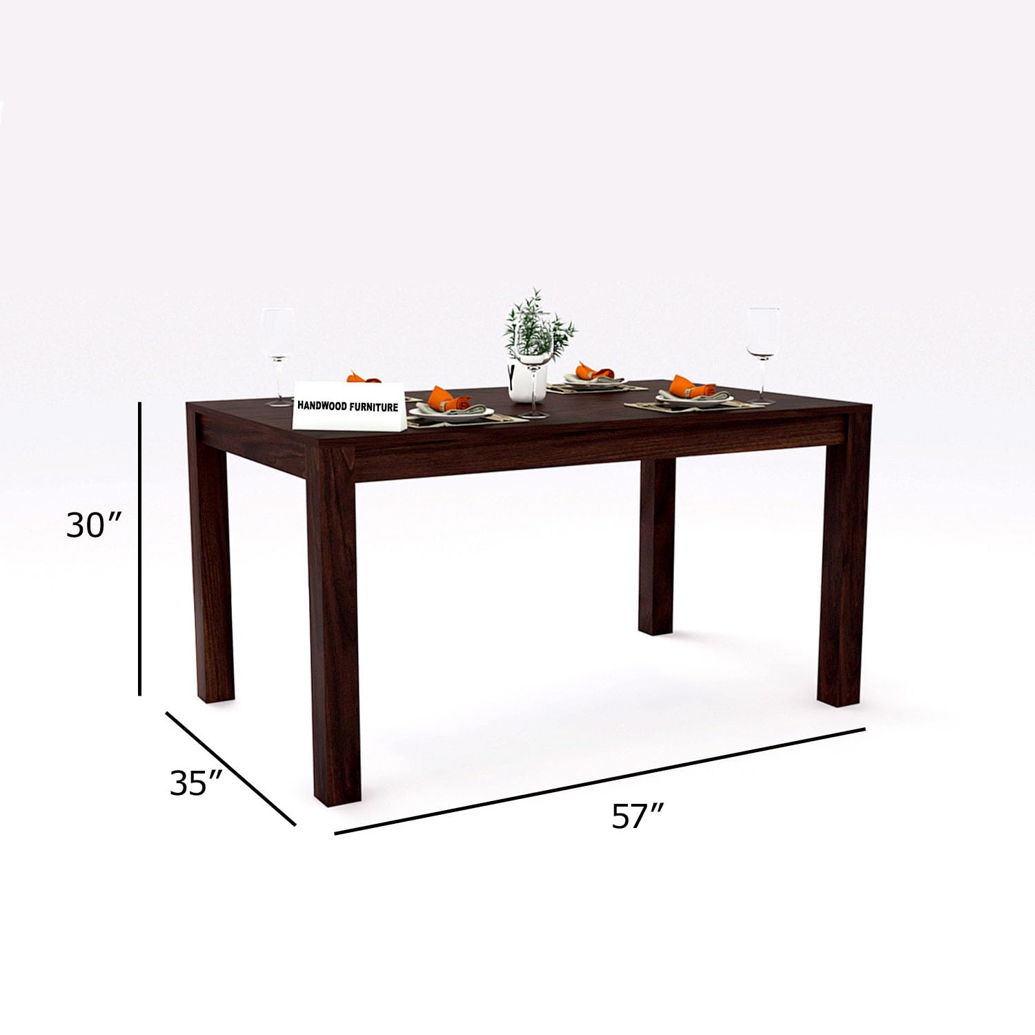 Sheesham Wood Dining Table(78x35) with 8 Chairs | 8 Seater Dining Set | Wooden Dining Table with Chair - Dining Room Furniture