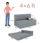 Modern Home Furniture | Fold Out Sofa Cum Bed | 2 Seater Sofa | Sofa for Living Room, Home & Office Furniture