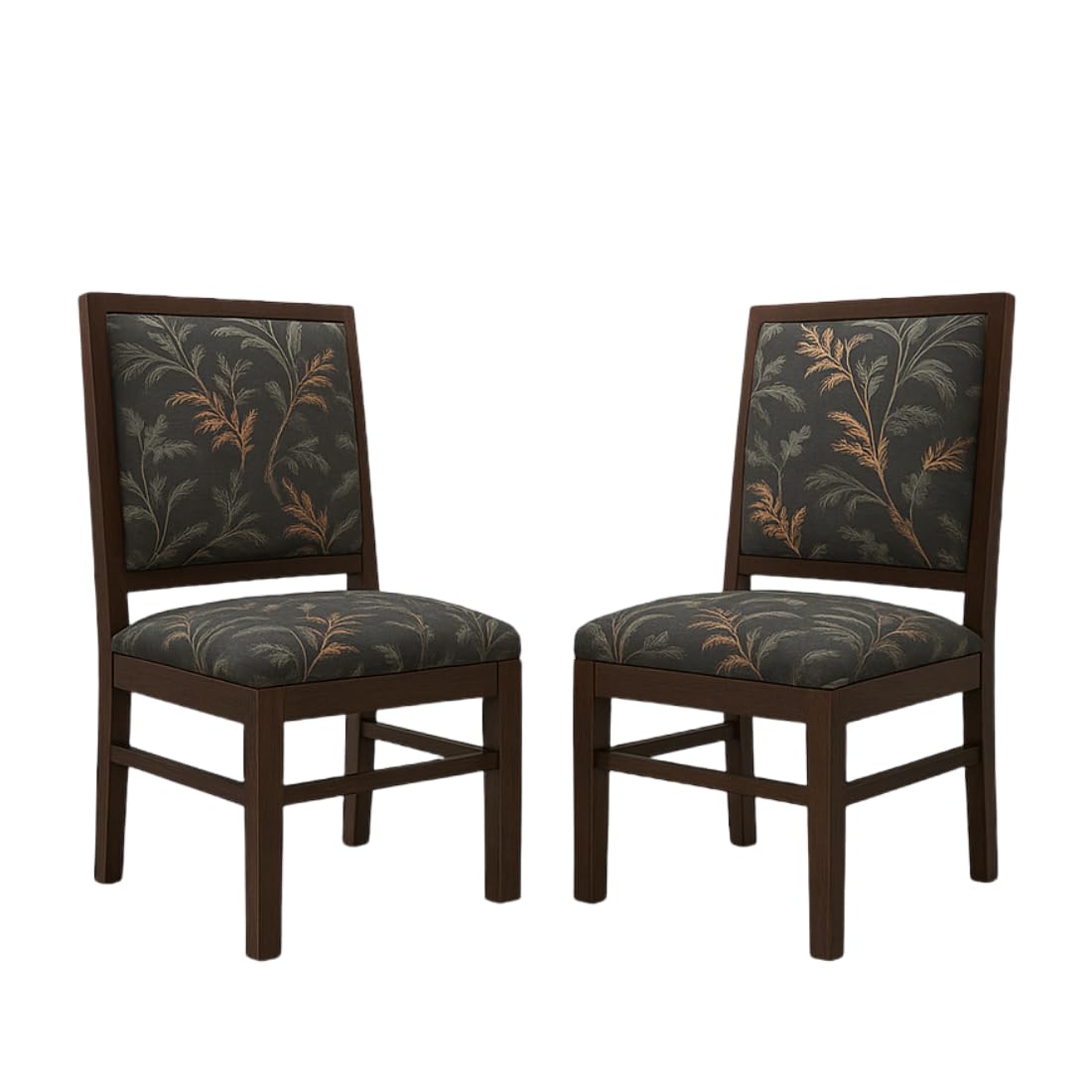 olid Sheesham Wood Dining, Study Chair | Multipurpose Chair Set of 2