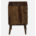 Sheesham Wooden Side Table for Living Room, Bedroom | Wooden Side Table | Bedside Table for Bedroom with Drawers