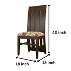 Modern Home Furniture | Solid Wood Dining Chair Set of 2 | Study Chair for Home & Office