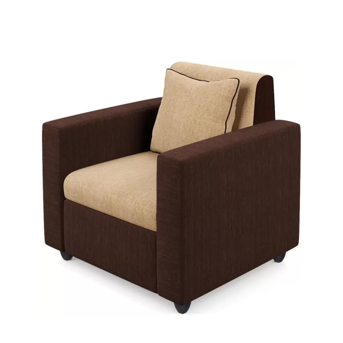 5 Seater Fabric Sofa Set for Living Room Furniture | 3 + 1 + 1 Sofa Set | Sofa for Home & Office