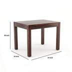 Sheesham Wood Dining Table with 3 Chairs 1 Bench | 4 Seater Dining Set | Wooden Dining Table